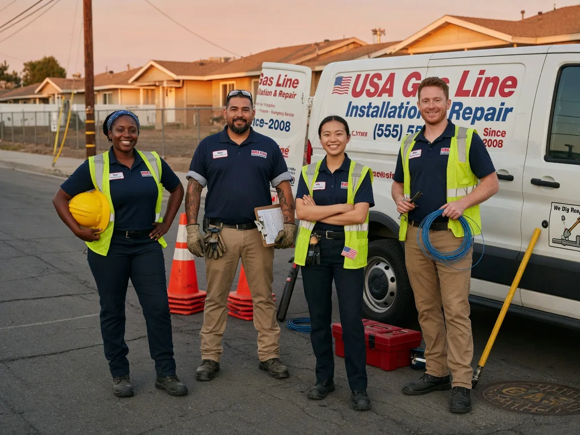 Gas Line Installation company in West Union, OH